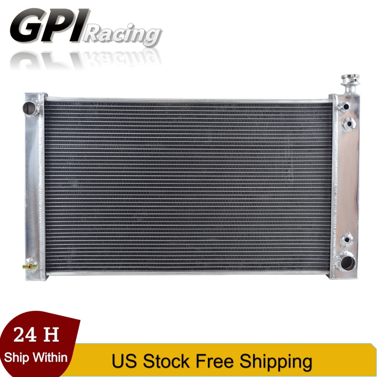 Full Aluminum Radiator For 1988-97 Chevy GMC C/K C1500 C2500 C3500 Pickup 28\'\'W Full Aluminum Radiator For 1988-97 Chevy GMC C/K C1500 C2500 C3500 Pickup 28\'\'W