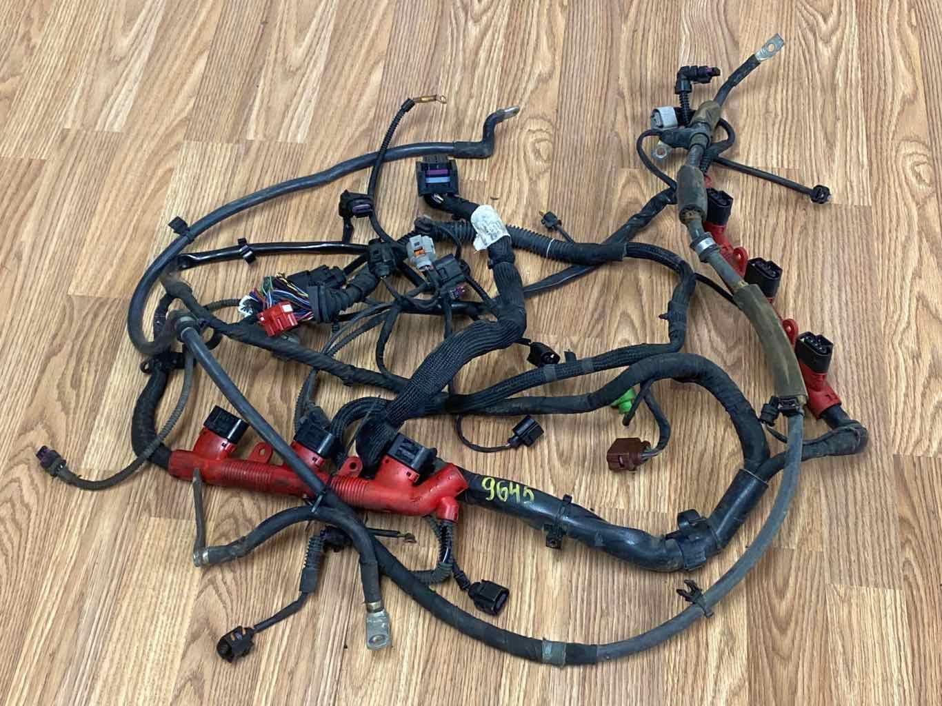 2010-2015 Audi Q7 3.0L Supercharged Engine Wire Harness 129K Miles