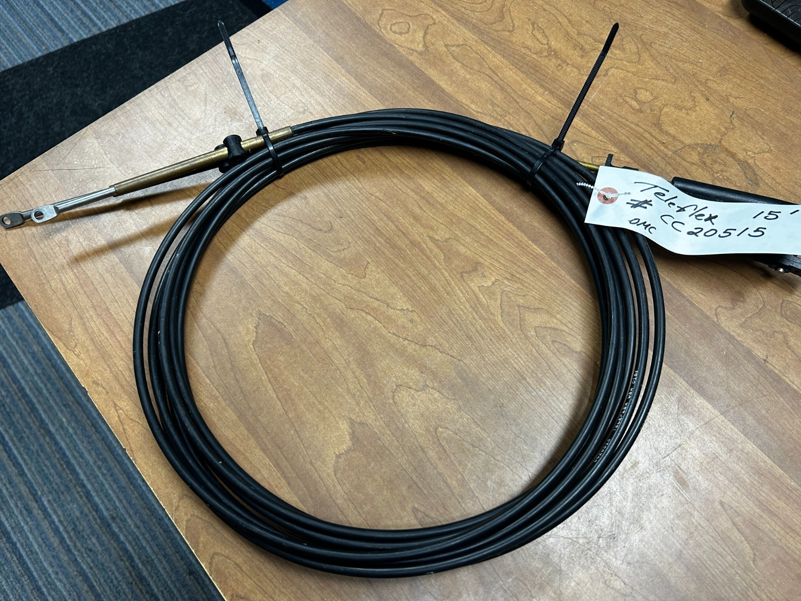 FRESHWATER Teleflex OMC 15\' Snap In Control Cable Set CC20515 173115 FRESHWATER Teleflex OMC 15\' Snap In Control Cable Set CC20515 173115