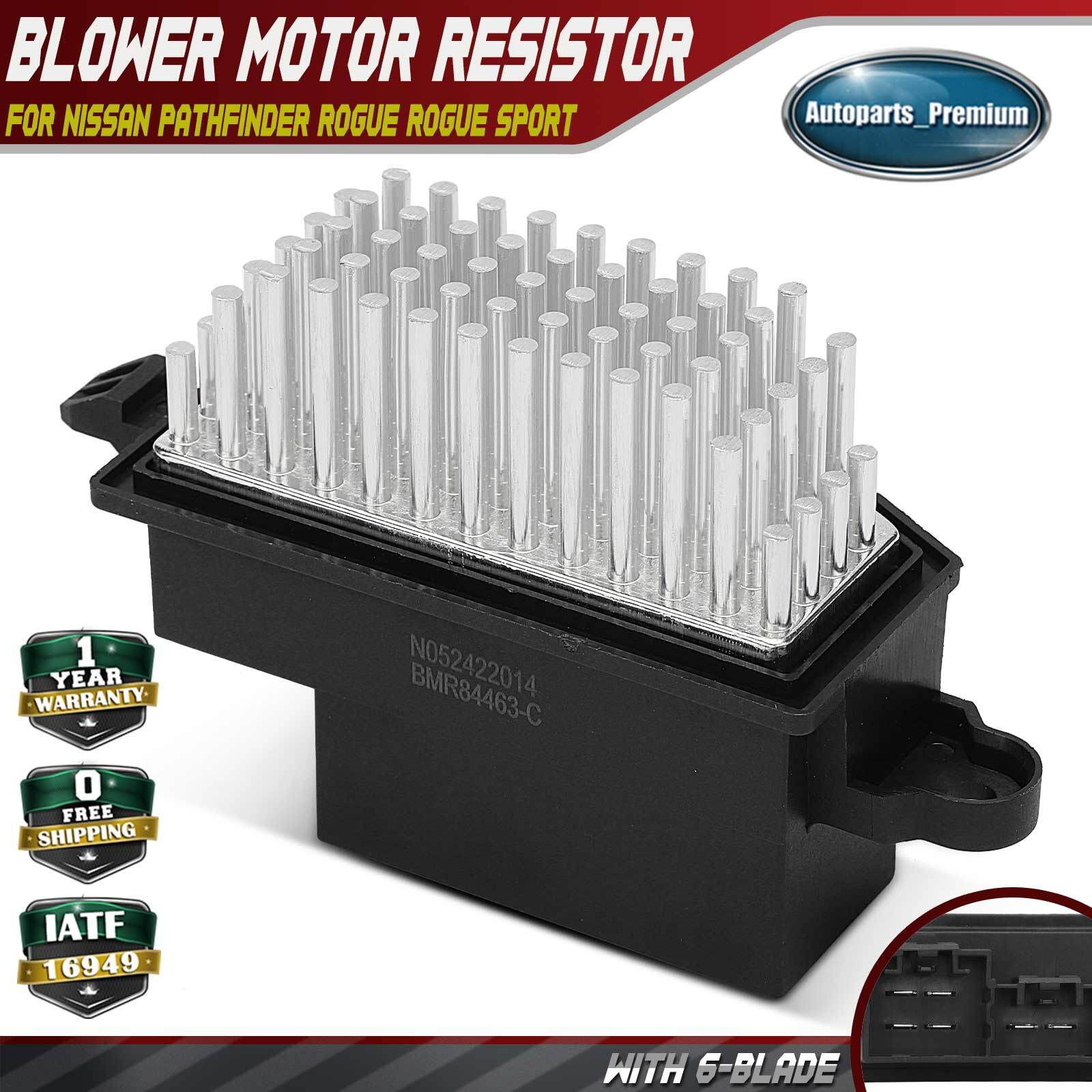Heater Blower Motor Resistor for Nissan Rogue 2014-2020 Pathfinder Ford Fiesta