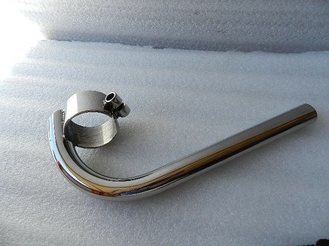 N0002.8SS NEW OEM 1995-1996 BUELL S2/S2T STAINLESS STEEL RIGHT HANDLEBAR