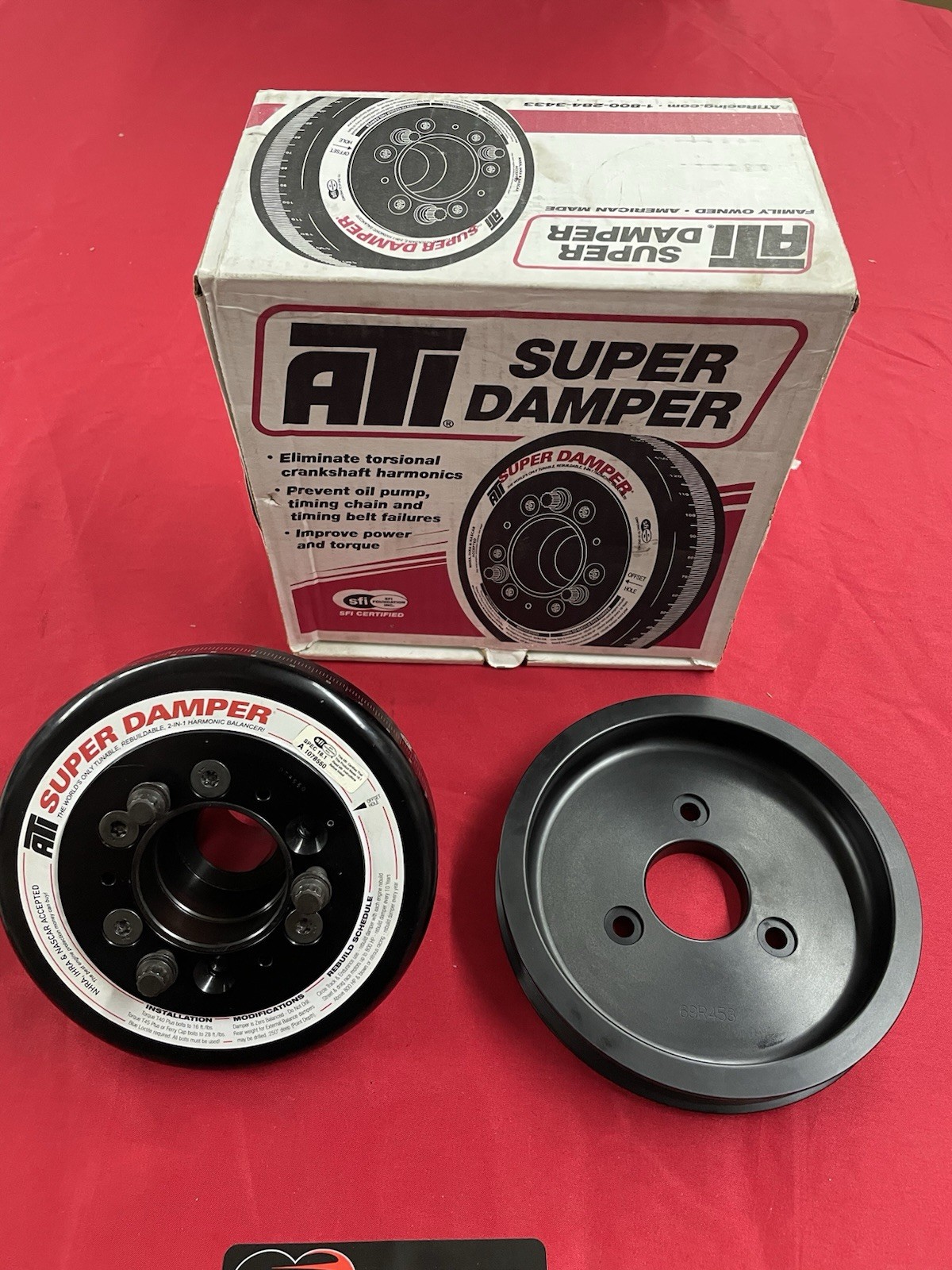 Holley 97-360 Super Damper And 97-359 Pulley For Hemi-Holley Mid Mount