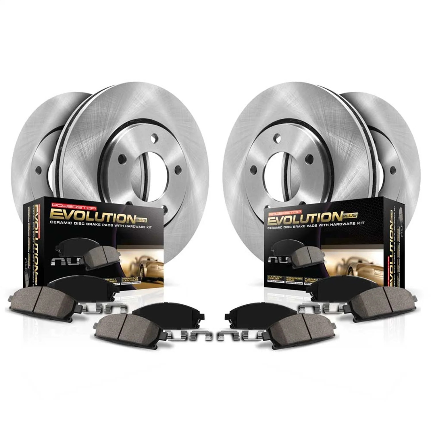 PowerStop Brake Kit For 07-09 Chrysler Aspen Front & Rear Autospecialty KOE2164