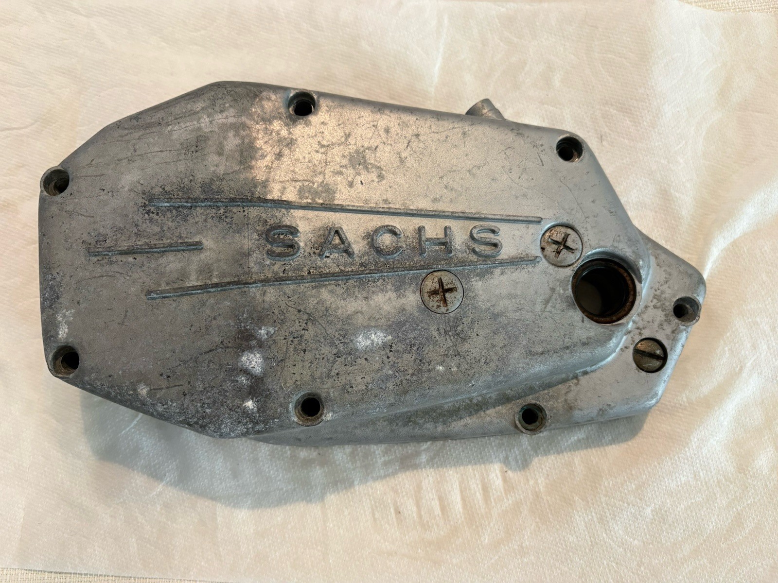 Sachs Penton 100 125 Engine Clutch Cover Sachs Penton 100 125 Engine Clutch Cover