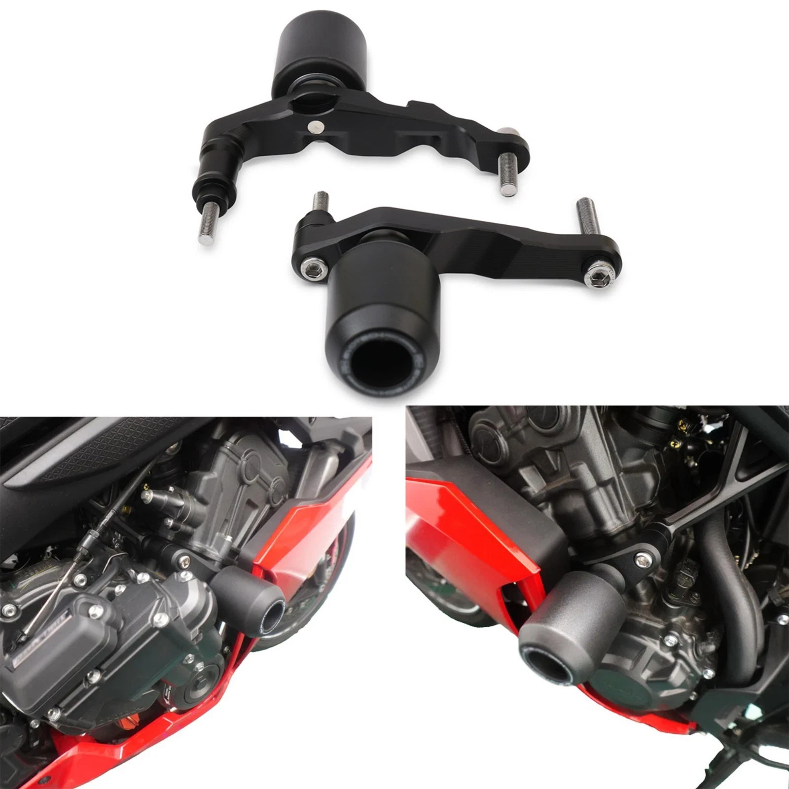 For Honda CBR650R 2024-2026 Motorcycle Frame Slider Crash Pad Protect For Honda CBR650R 2024-2026 Motorcycle Frame Slider Crash Pad Protect