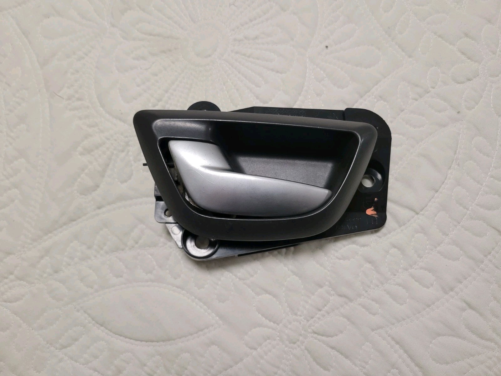 2003-2014 Volvo XC90 Front Left Driver Interior Door Handle Black Silver OEM