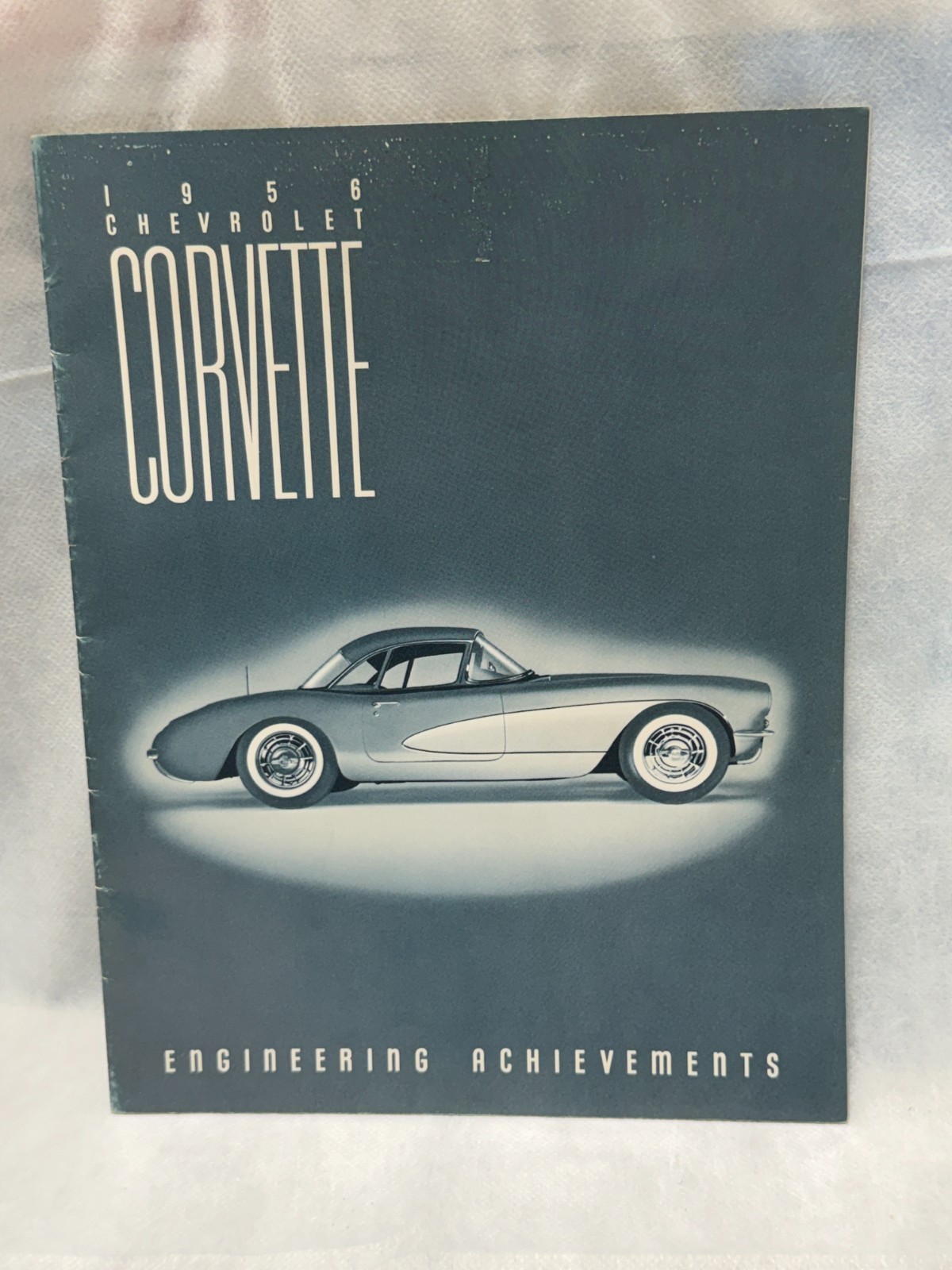 1956 Rare Original Corvette Engineering Guide Manual With Original Envelope