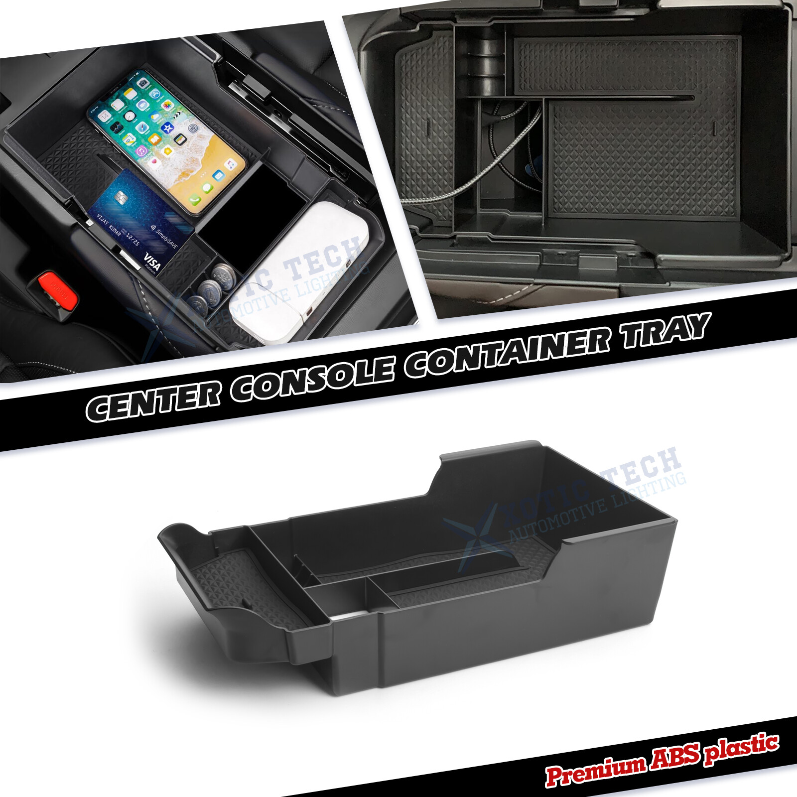For Mazda CX-30 2020-2024 2025 2026 Armrest Box Organizer Secondary Storage Tray