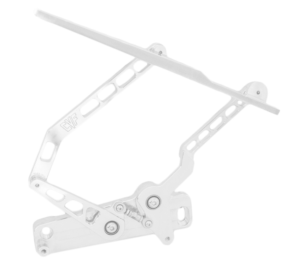 1971 - 1976 Chevy Impala Billet Hood Hinges Adjustable 1972 1973 1974 1975 PAIR