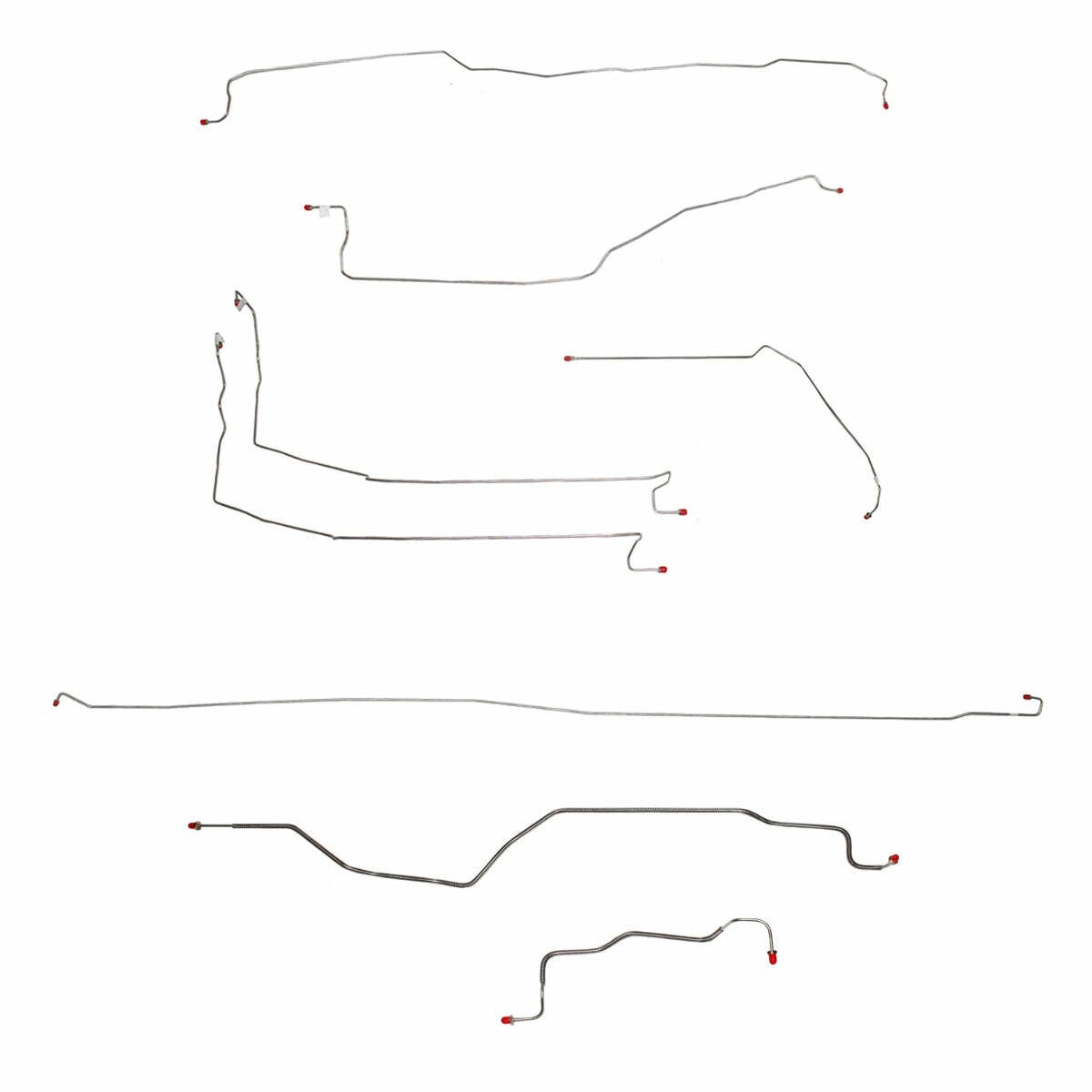 Brake Line Kit Fits GMC Sierra1500 1999-2002 4WD ExtCab 78.0-CBK0190SS