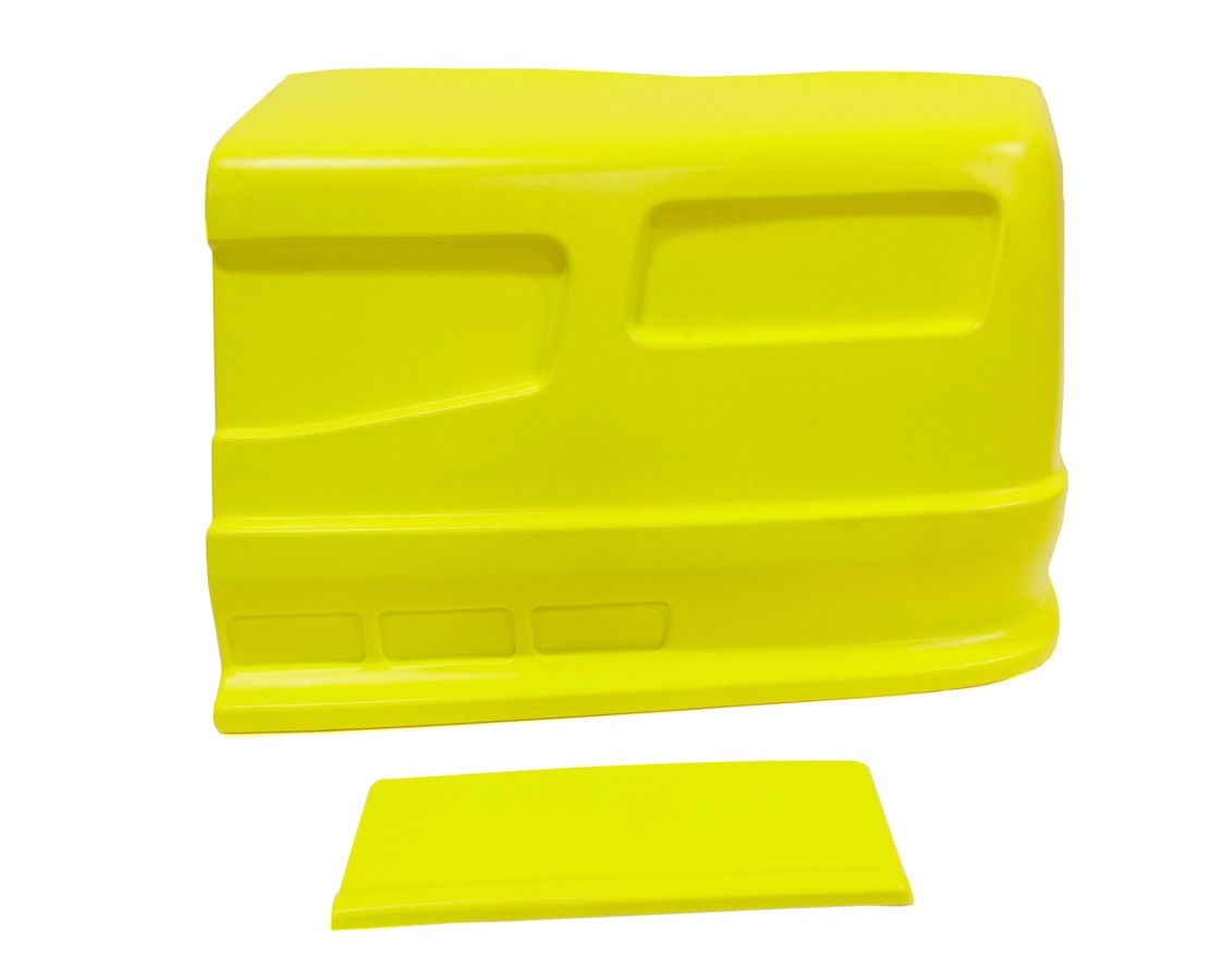Dominator Nose Universal Driver Side Dominator SS Yellow Plastic Street Stock