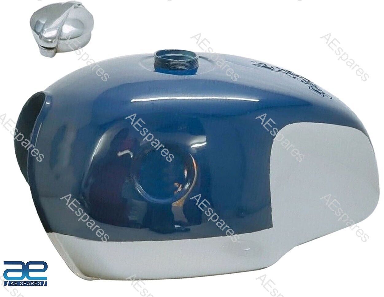 For BMW R100S R100Cs R100Rs R100Rt Petrol Fuel Gas Tank Silver & Blue ECs For BMW R100S R100Cs R100Rs R100Rt Petrol Fuel Gas Tank Silver & Blue ECs