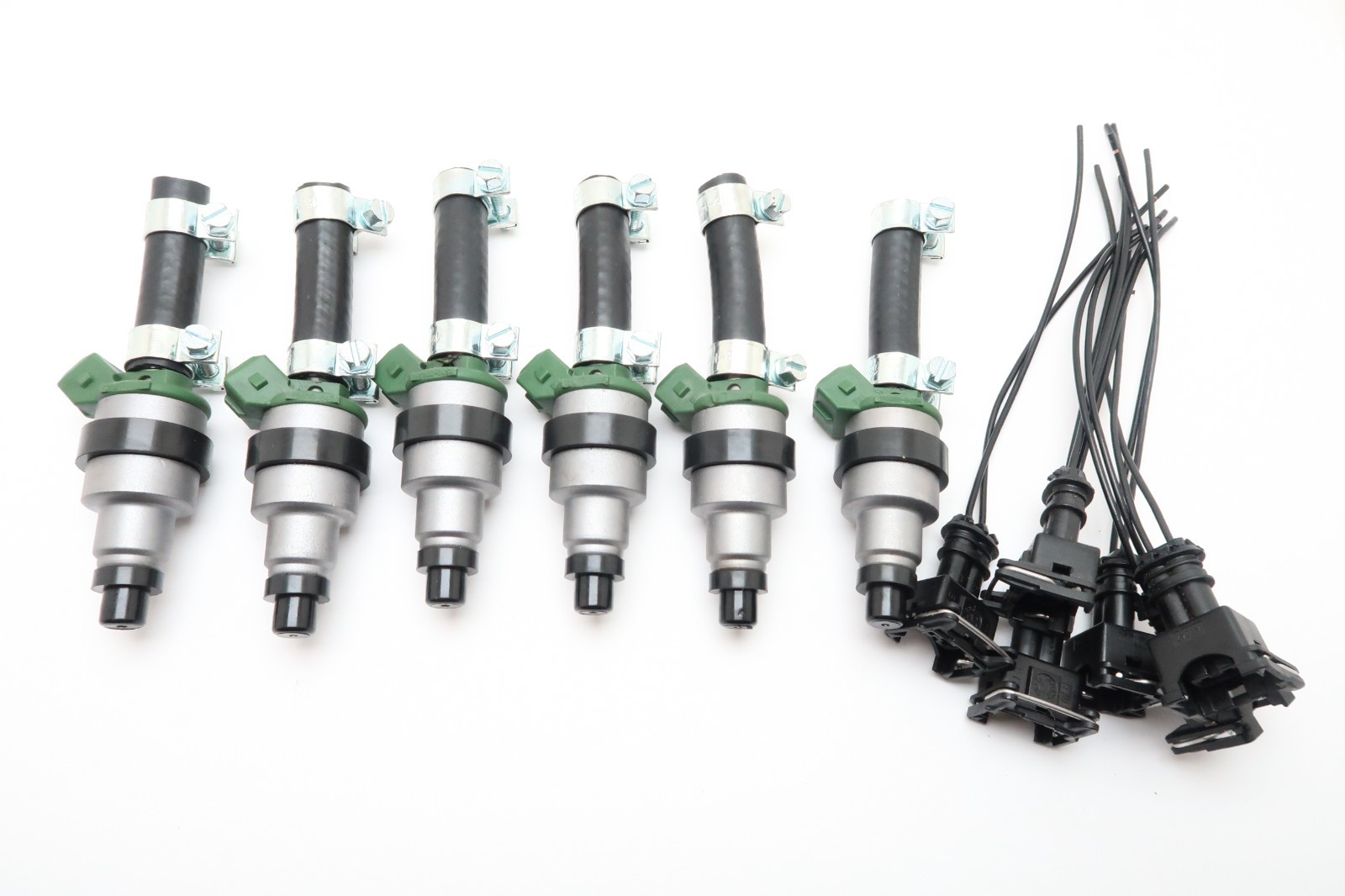 X6 Fuel Injectors Fits 1984-1986 NISSAN MAXIMA 300ZX 3.0 L 220CC LOW IMPEDANCE