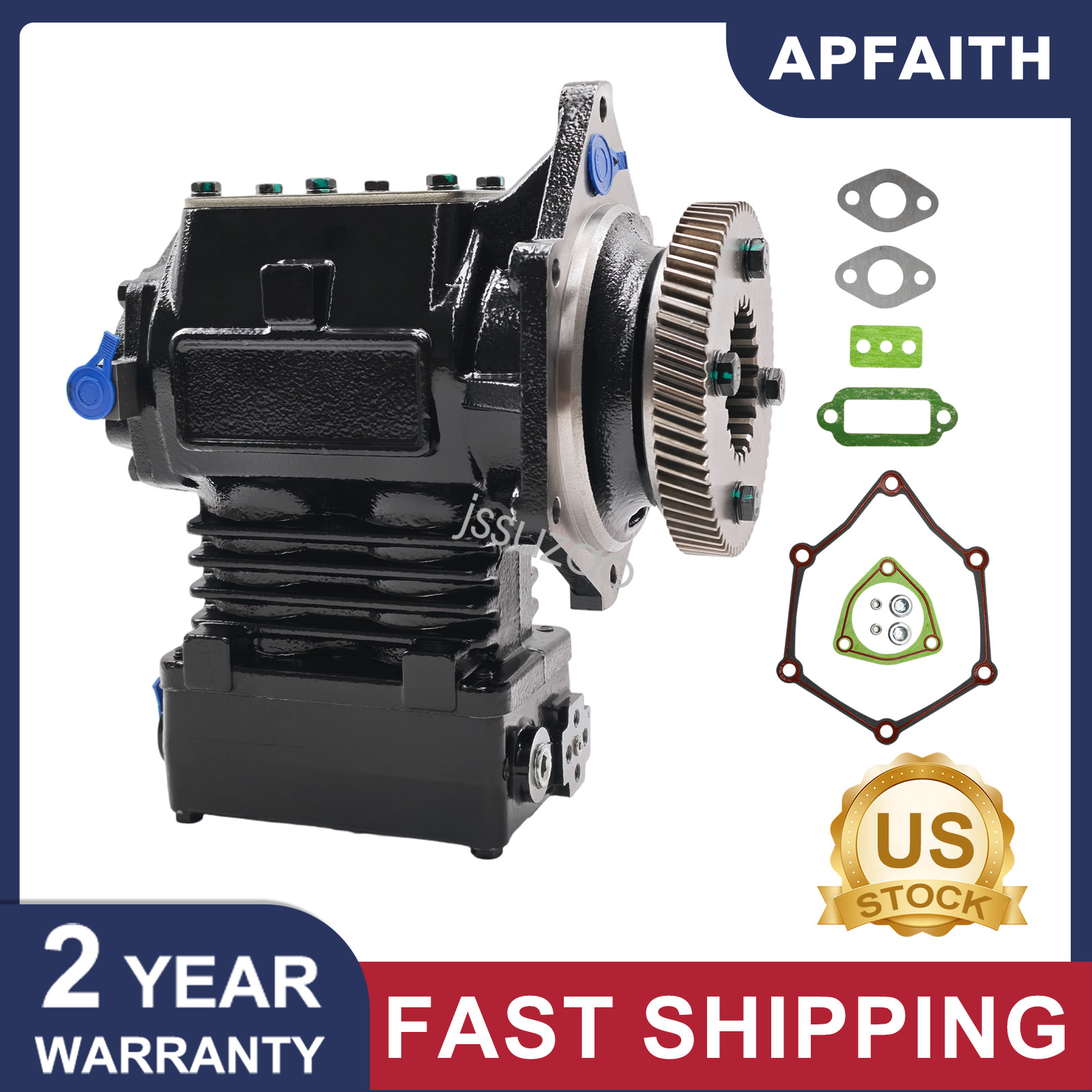 Air Compressor For Detroit Diesel Series 60 12.7 TU-FLO 750 R23522123 23522122