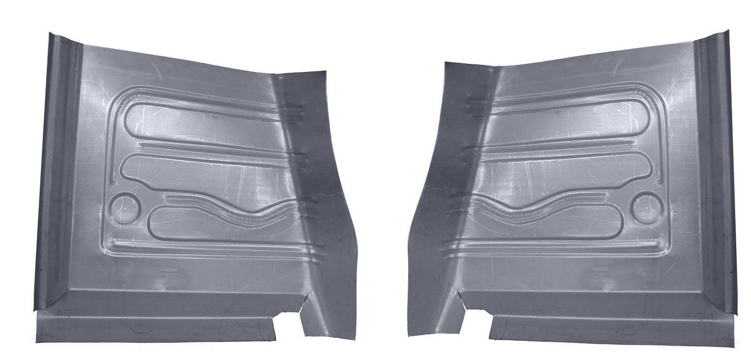1966 1967 1968-1971 FALCON FAIRLANE TORINO RANCHERO COMET FRONT FLOOR PANS PAIR