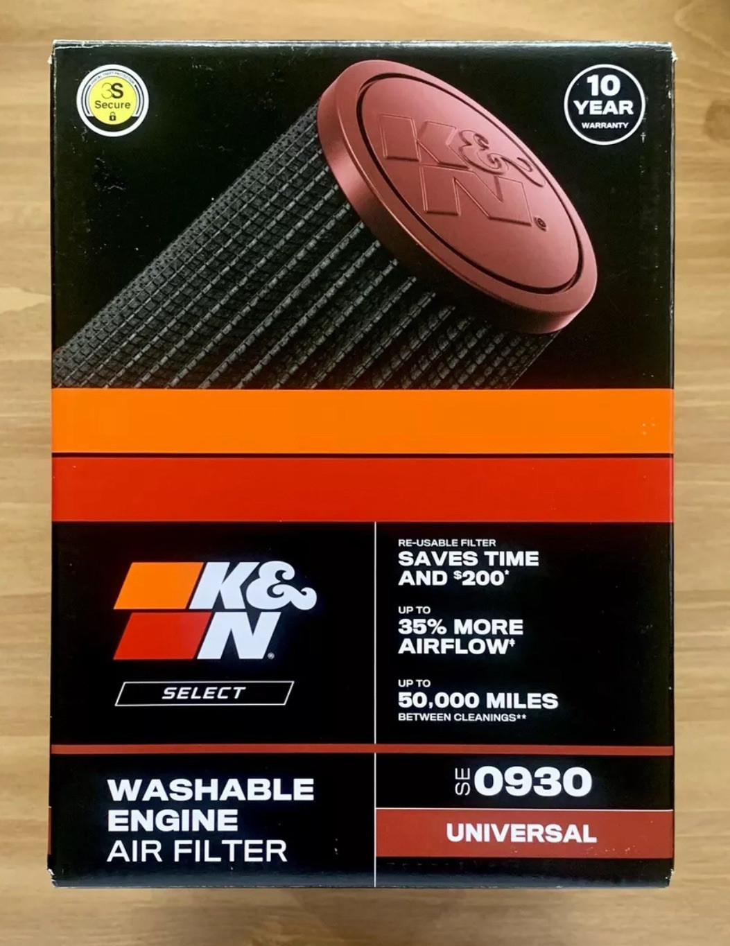 PAIR/TWO K&N SE0930 High Performance Air filter PAIR/TWO K&N SE0930 High Performance Air filter