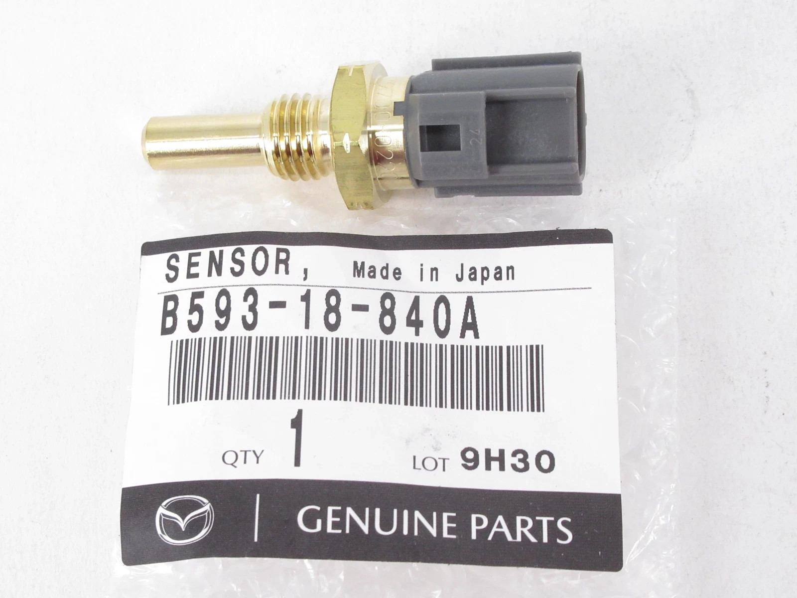 Genuine OEM Mazda B593-18-840A Coolant Temperature Sensor