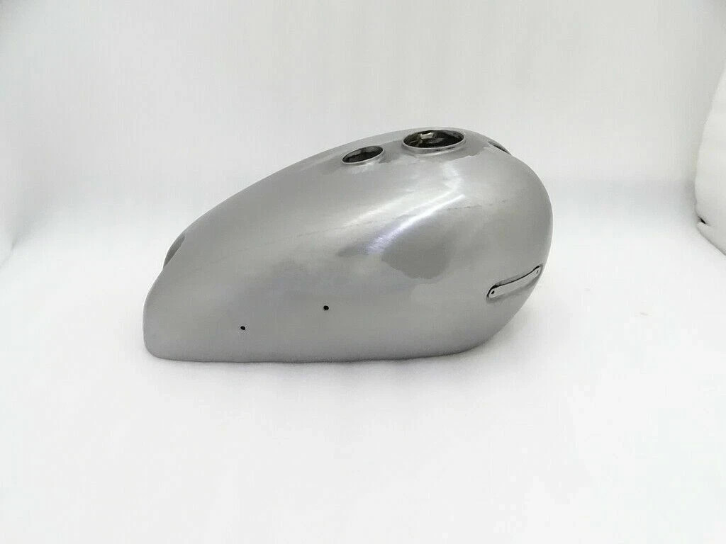 Ariel Twin Plunger Model Fuel Petrol Tank Raw Steel