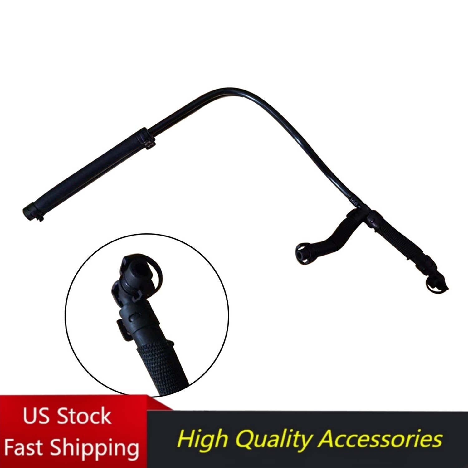 New For Jaguar XF 2010-2014 2015 Radiator Coolant Hose Line Tube C2Z4547 Black New For Jaguar XF 2010-2014 2015 Radiator Coolant Hose Line Tube C2Z4547 Black