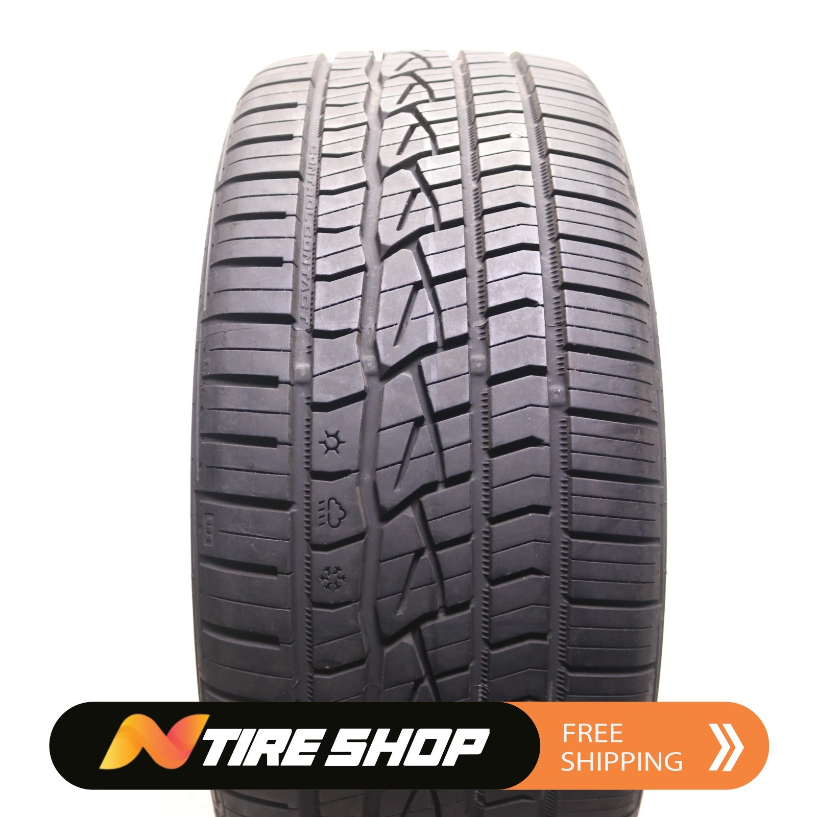 Set of 2 Used 245/40ZR19 Continental ControlContact Sport SRS Plus 98Y - 9.5/32 Set of 2 Used 245/40ZR19 Continental ControlContact Sport SRS Plus 98Y - 9.5/32