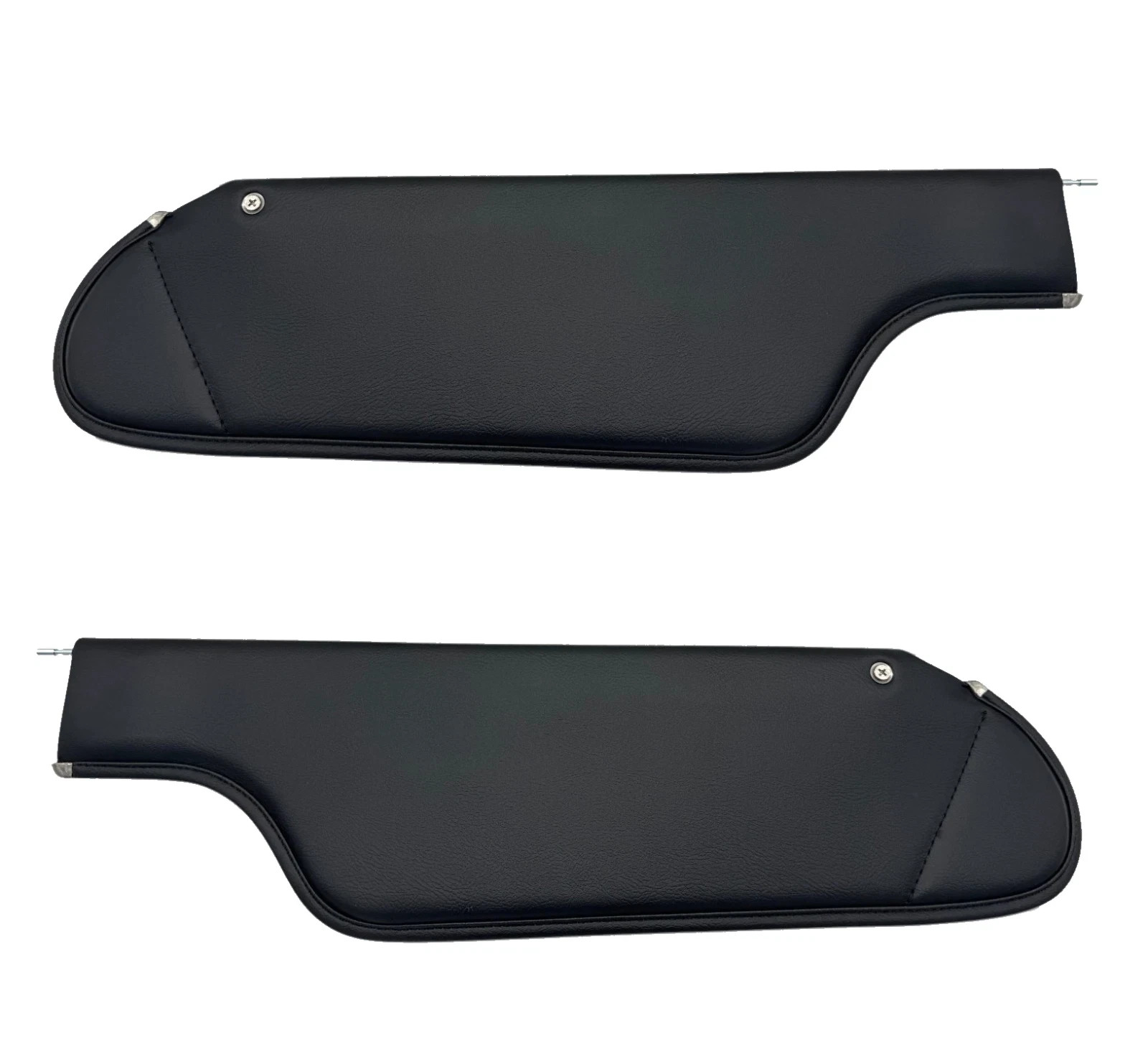 NEW 1971-1976 Cadillac Eldorado Convertible - Black Vinyl Sun Visors- Pair