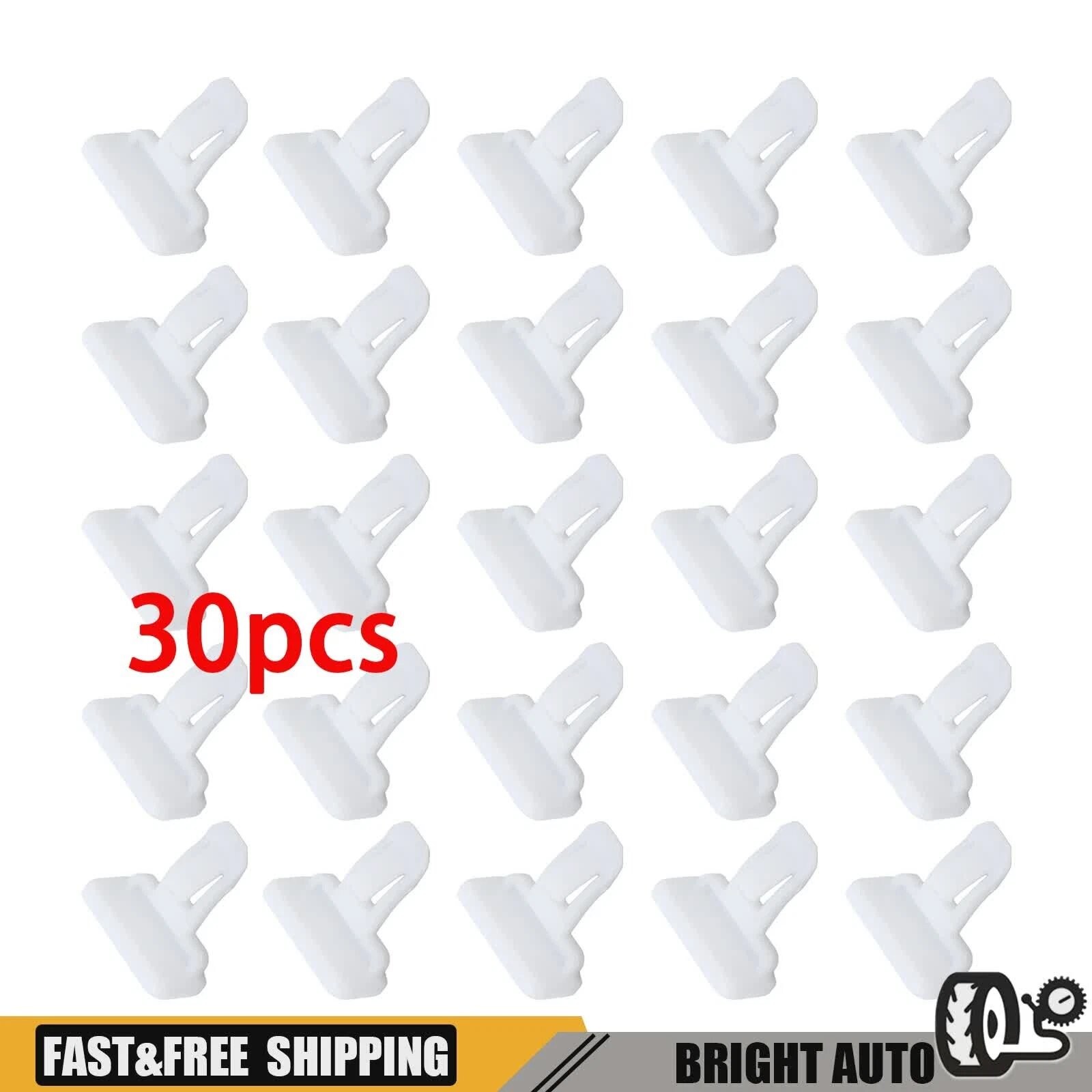 75392-35220 30Pcs Front & Rear Spoiler Moulding Bumper Clips Retainer FOR Toyota