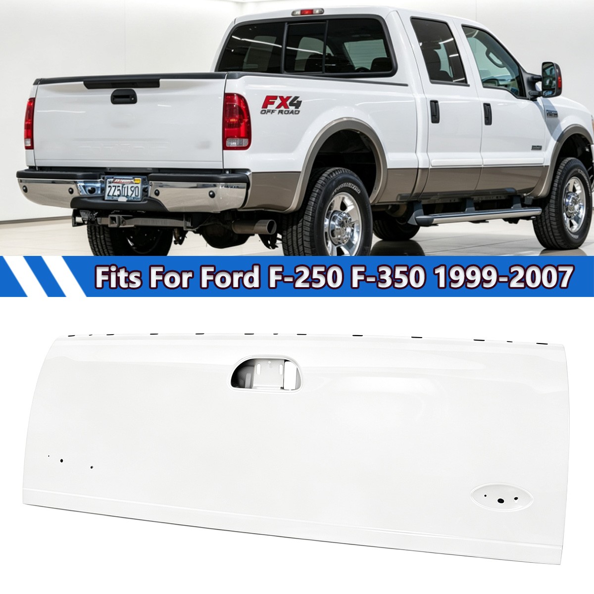 NEW Painted YZ/Z1 White Rear Tailgate For Ford F-150 F-250 F-350 1997 1999-2007 NEW Painted YZ/Z1 White Rear Tailgate For Ford F-150 F-250 F-350 1997 1999-2007
