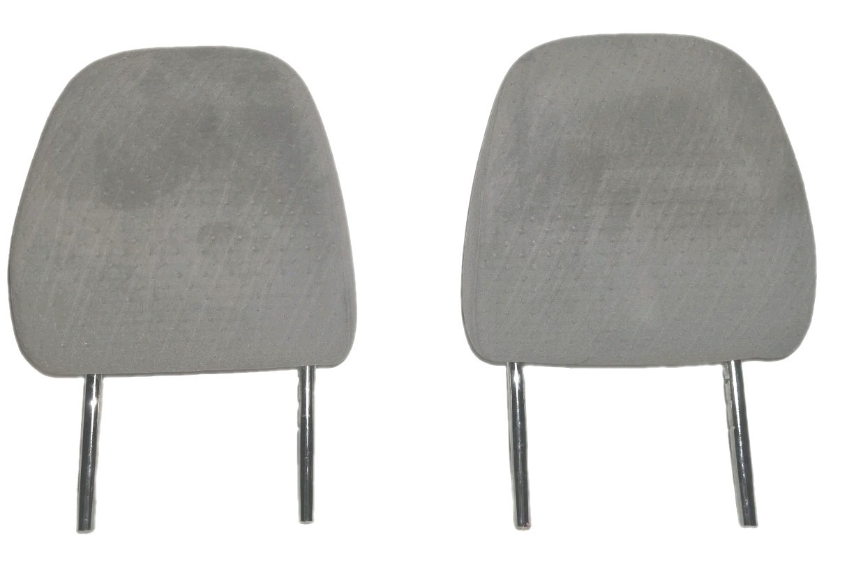 2015-2020 Toyota Sienna 2nd Row Headrest Set 2 Cloth Light Gray 