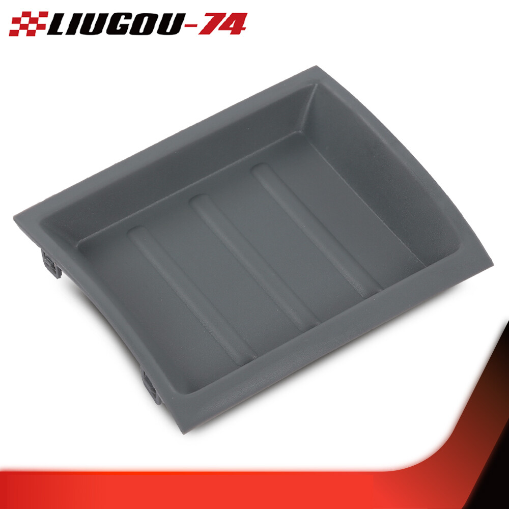 Dash Panel Storage Tray Gray Fit For 2005-17 Nissan Frontier Xterra Pathfinder