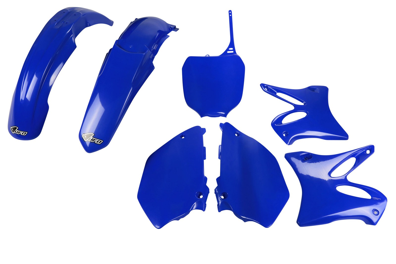 UFO Blue Plastic Kit fits 02-05 YZ125, YZ250 UFO Blue Plastic Kit fits 02-05 YZ125, YZ250