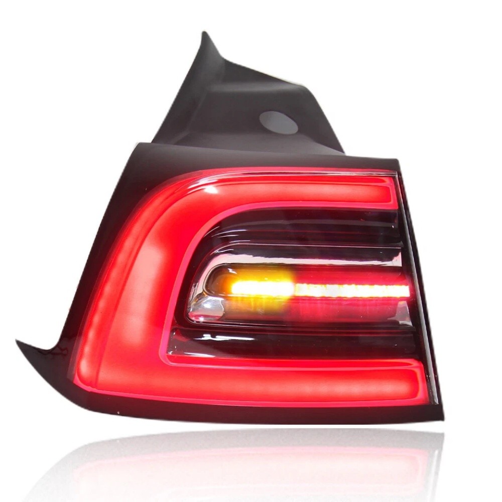 3pin For 2017-2023 Tesla Model 3 LED Outer Rear Tail light Lamp Left Driver Side