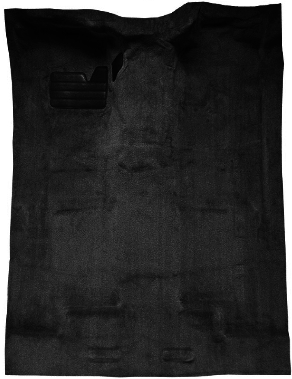 ACC 88-96 CHEVY C1500 C2500 EXTENDED CAB BLACK MOLDED CARPET