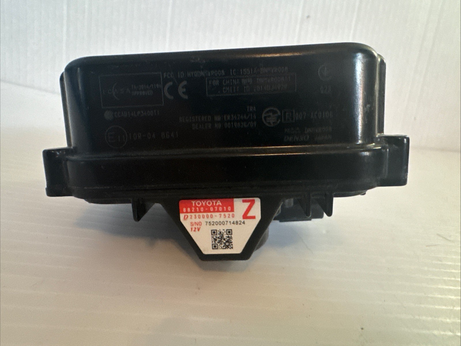 2016 - 2019 Toyota Front Cruise Control Distance Sensor 88210-07010 OEM K0184