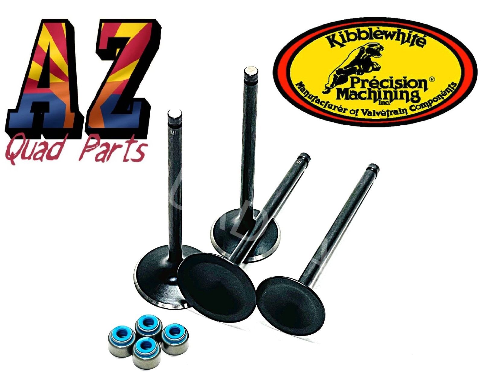 06-14 Honda TRX450R TRX 450R Replacement Kibblewhite Intake Exhaust Valves Seals 06-14 Honda TRX450R TRX 450R Replacement Kibblewhite Intake Exhaust Valves Seals