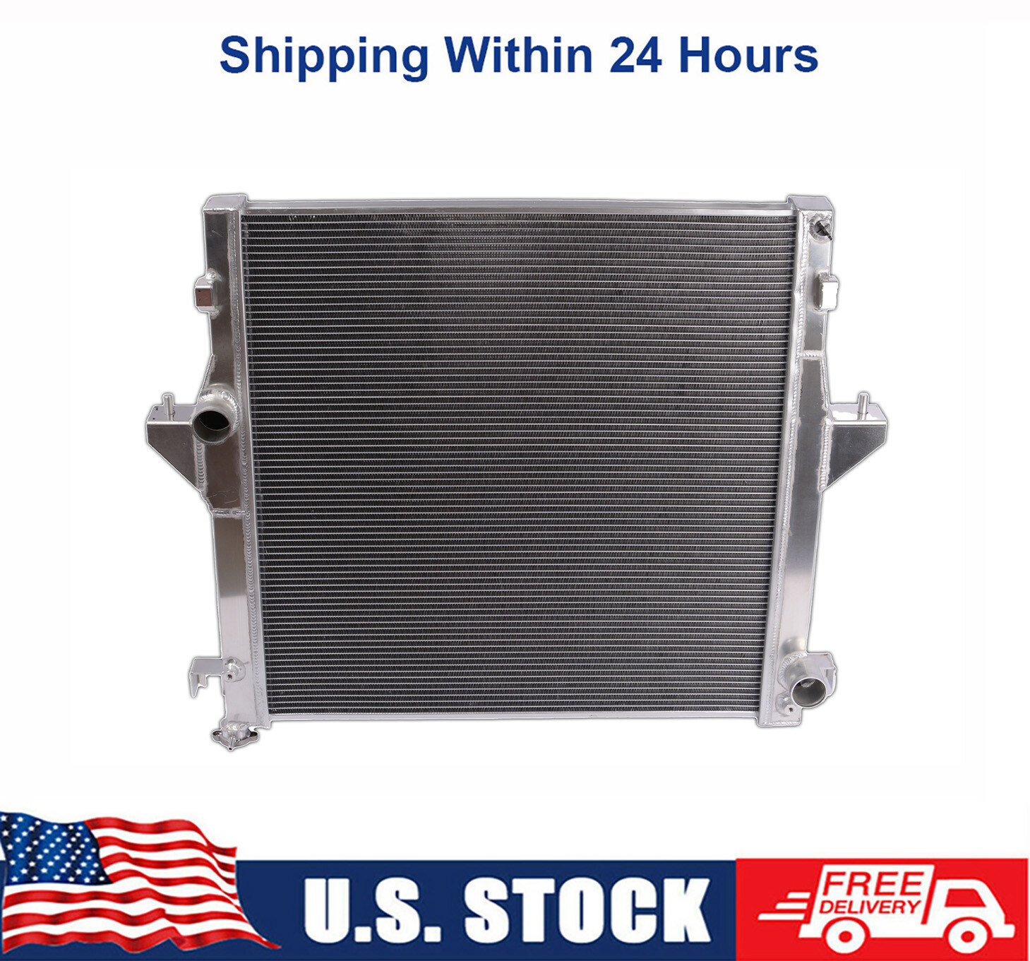 All Aluminum DPI:2711 Radiator For Dodge Ram 2500 3500 6.7L 5.9L 2003-2009 3ROWS