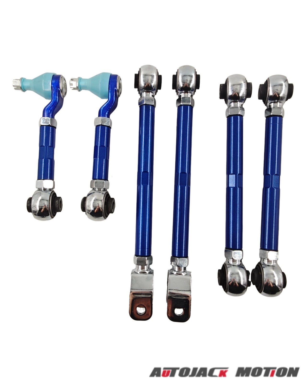 AUTOJACK Set of Adjustable Rear Camber Toe Arms For Accord Acura TSX 2003-2008