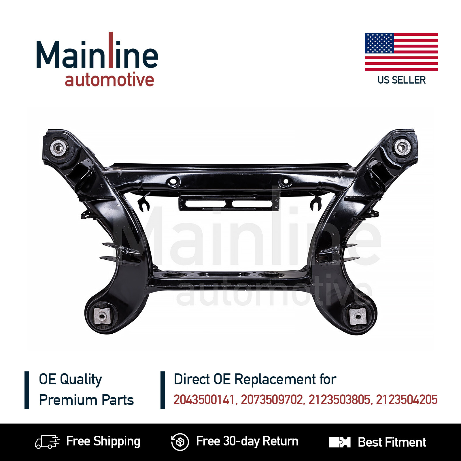Rear Subframe Crossmember for Mercedes E-Class E250 E350 E400 W204 W207 W212