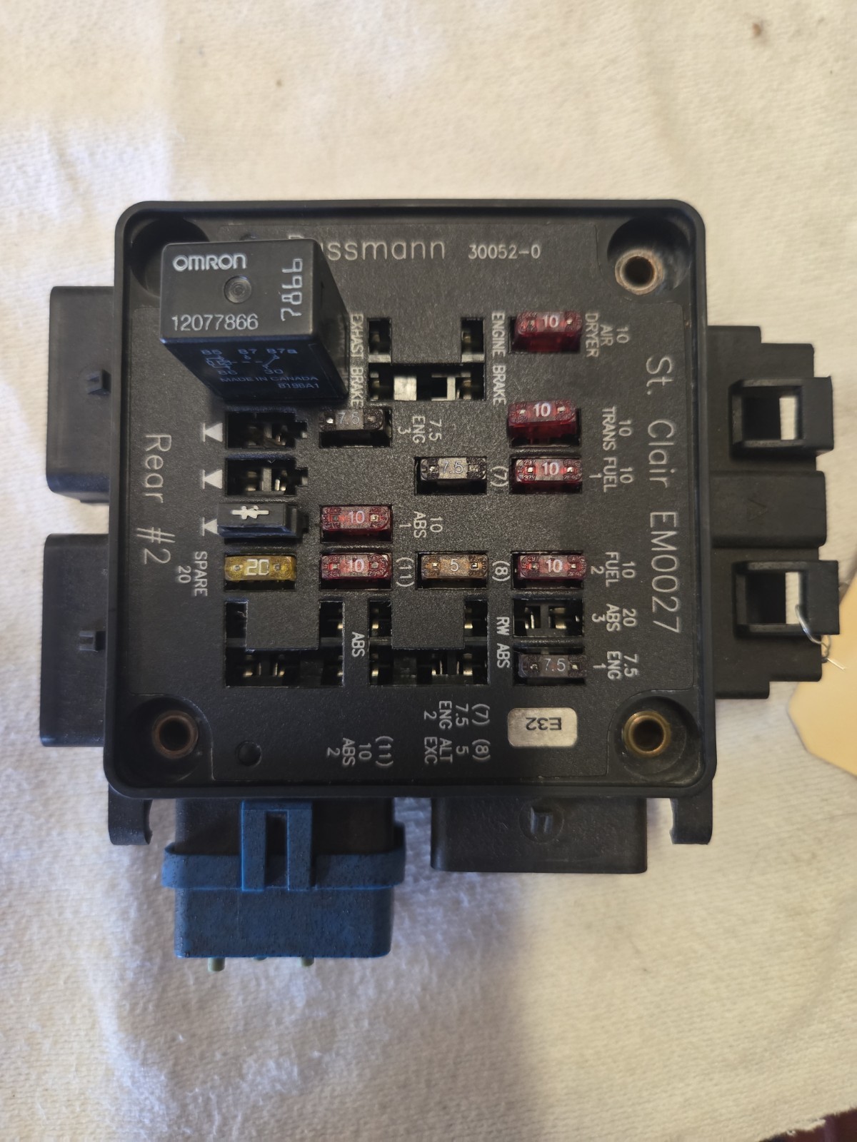Used/Tested Bussmann Module 30052-0 Used/Tested Bussmann Module 30052-0
