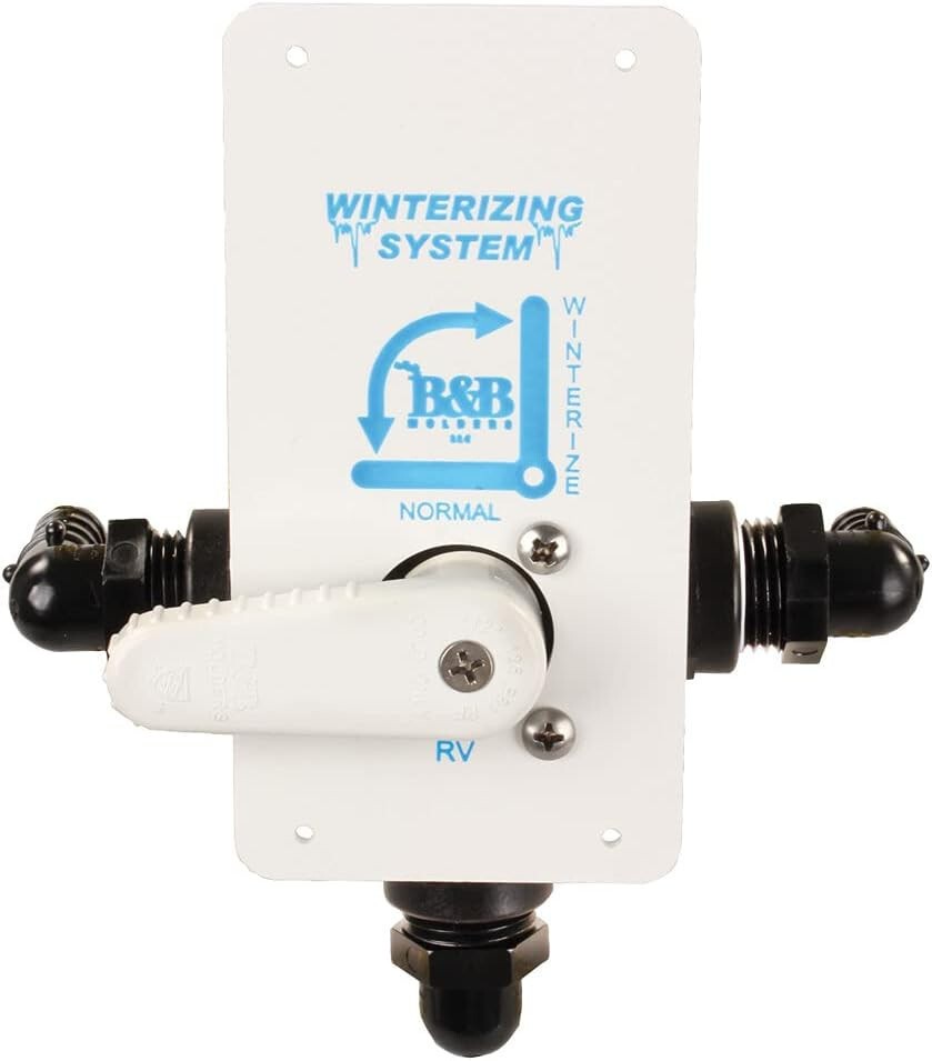 RV Diverter Valve For Winterizing System Bypass Directional Valve 1/2\ RV Diverter Valve For Winterizing System Bypass Directional Valve 1/2\