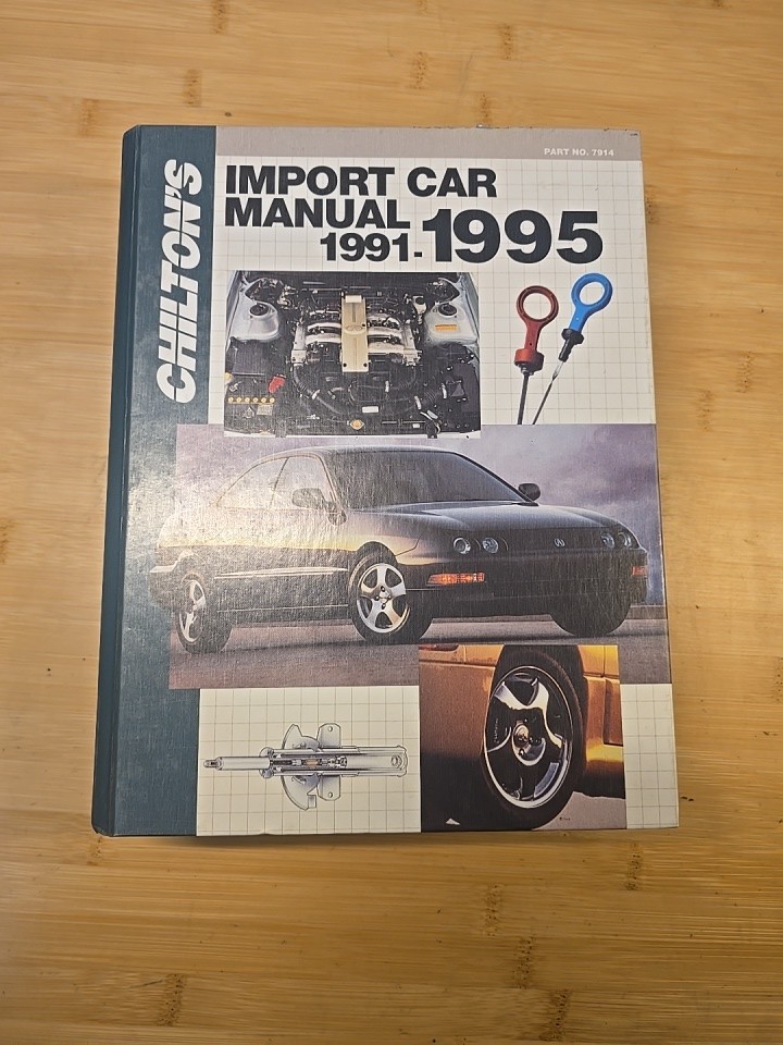 NEW Chilton’s 1991-1995 IMPORT CAR Auto Repair Manual 7914 BMW LEXUS SAAB HONDA+ NEW Chilton’s 1991-1995 IMPORT CAR Auto Repair Manual 7914 BMW LEXUS SAAB HONDA+