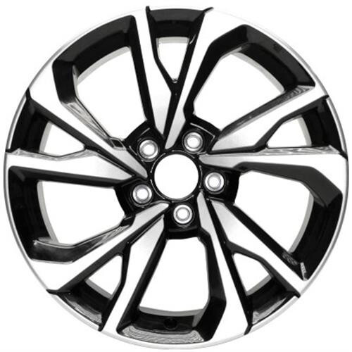 18in Wheel for Honda Civic 17-19 Black Reconditioned Alloy Rim