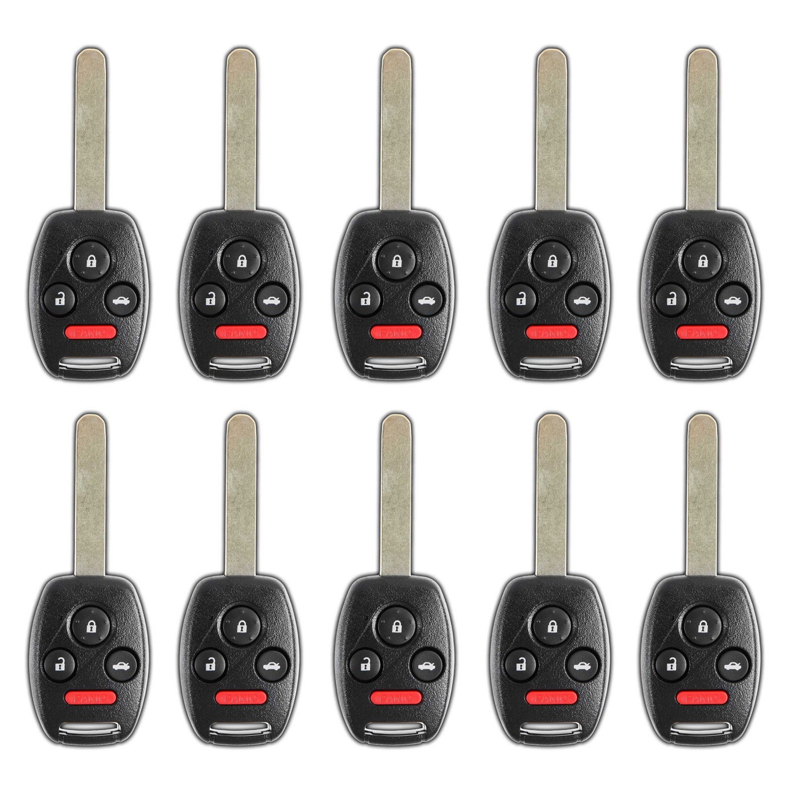 Lot 10 Wholesale Bulk Keyless Remote Key Fobfor 2003-2007 Honda Accord Sedan Lot 10 Wholesale Bulk Keyless Remote Key Fobfor 2003-2007 Honda Accord Sedan