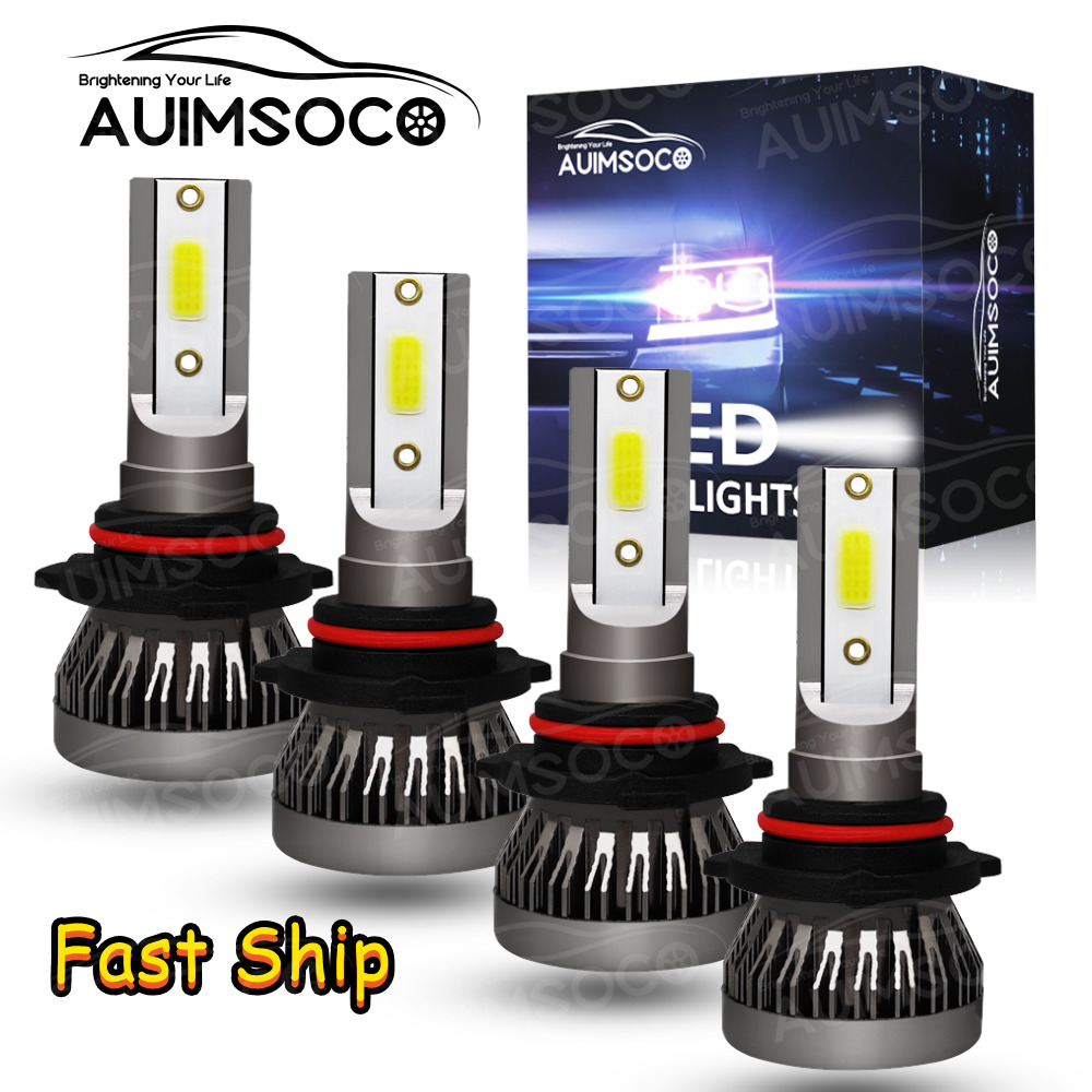 For Acura Integra 1994-2001 LED Headlight Bulbs High Low BEAM 6000K Bright White