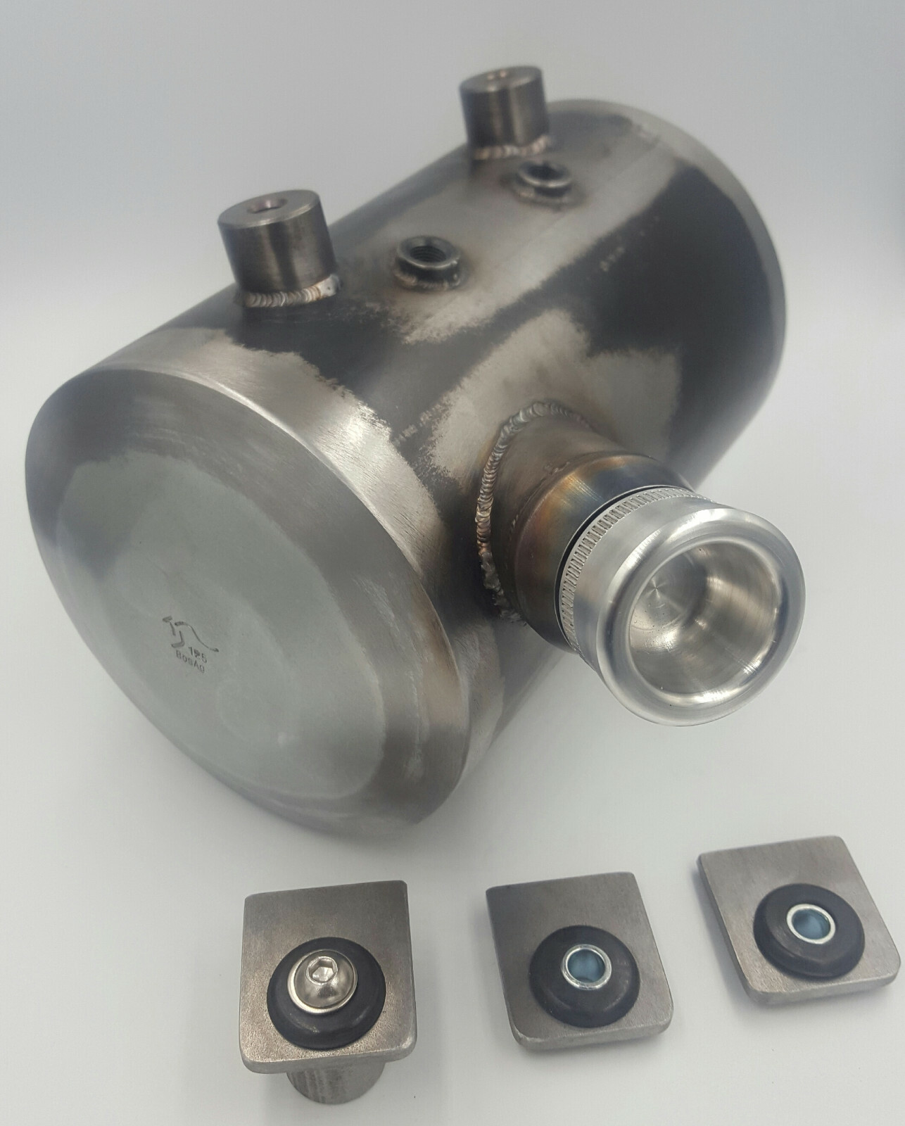 Tinworksinc Harley/Chopper/Bobber/Sportster/Oil Tank,Side Fill,4-1/2