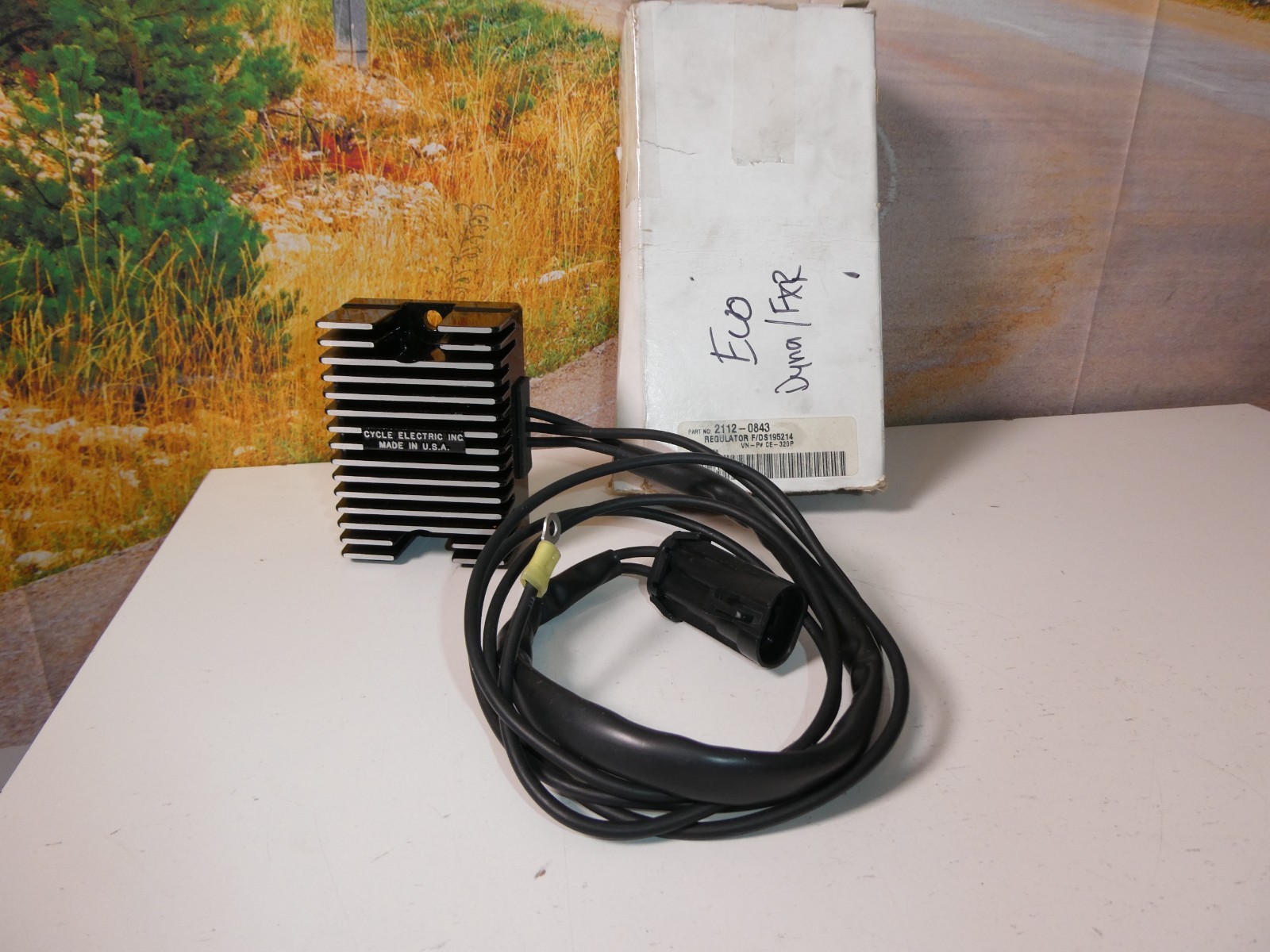 Harley Voltage Regulator EVO FXR Dyna Cycle Electric CE-320P  74519-88A USA Q7