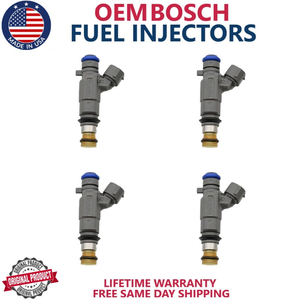 4X OEM Bosch Fuel Injector 00-06 Subaru Outback Impreza Baja 2.5L H4 0280155954