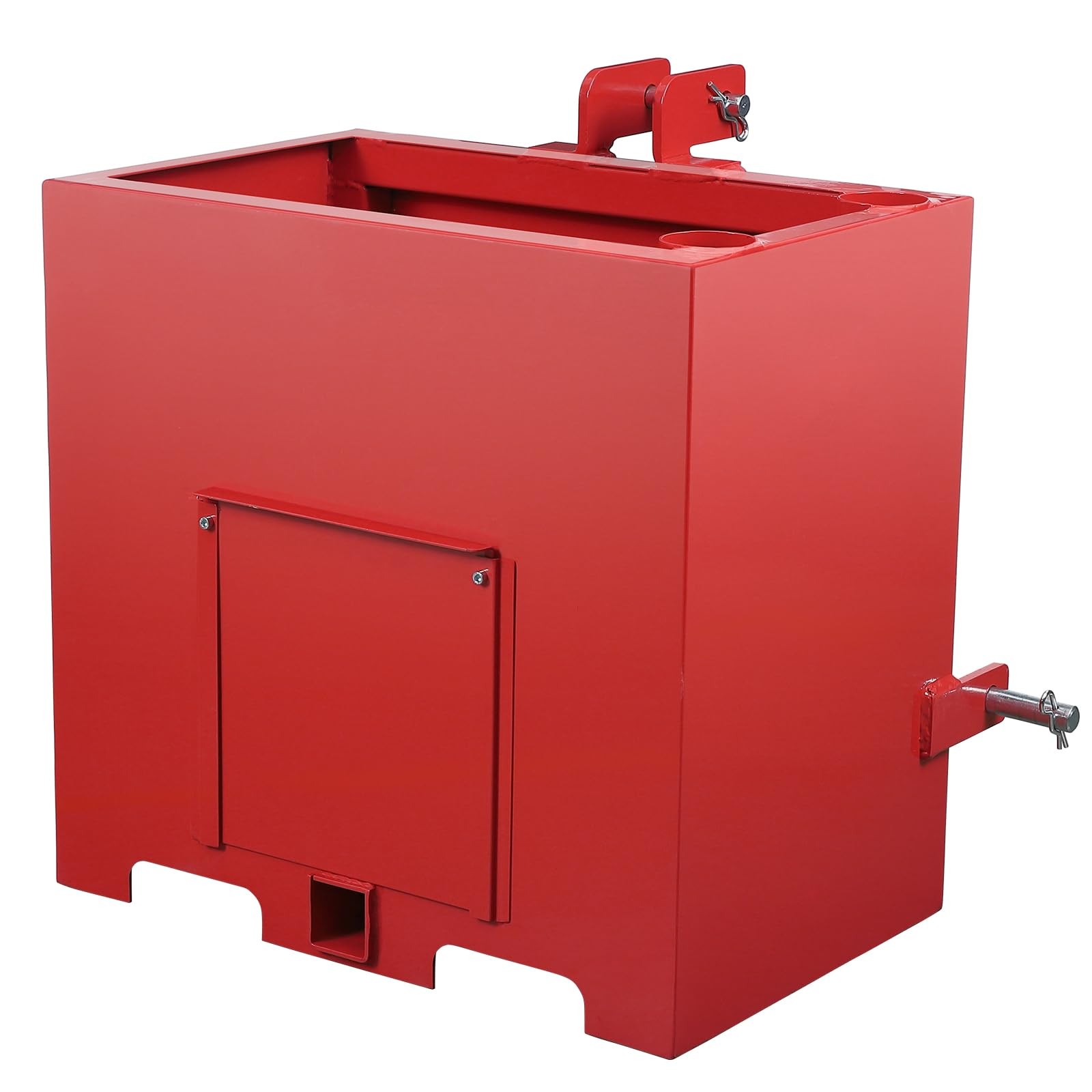 Ballast Box 3 Point Category 1 Tractor Quick Tach Hitch Counterweight 5 Cu Ft