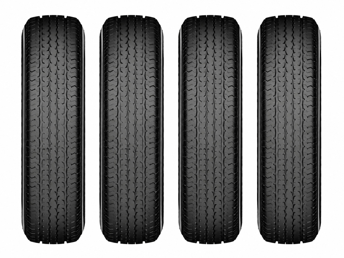 4 ST205/75R15 10PR 111/106M Trailer Tires 10 Ply LIPIZZAN ST-KING II 205 75 15