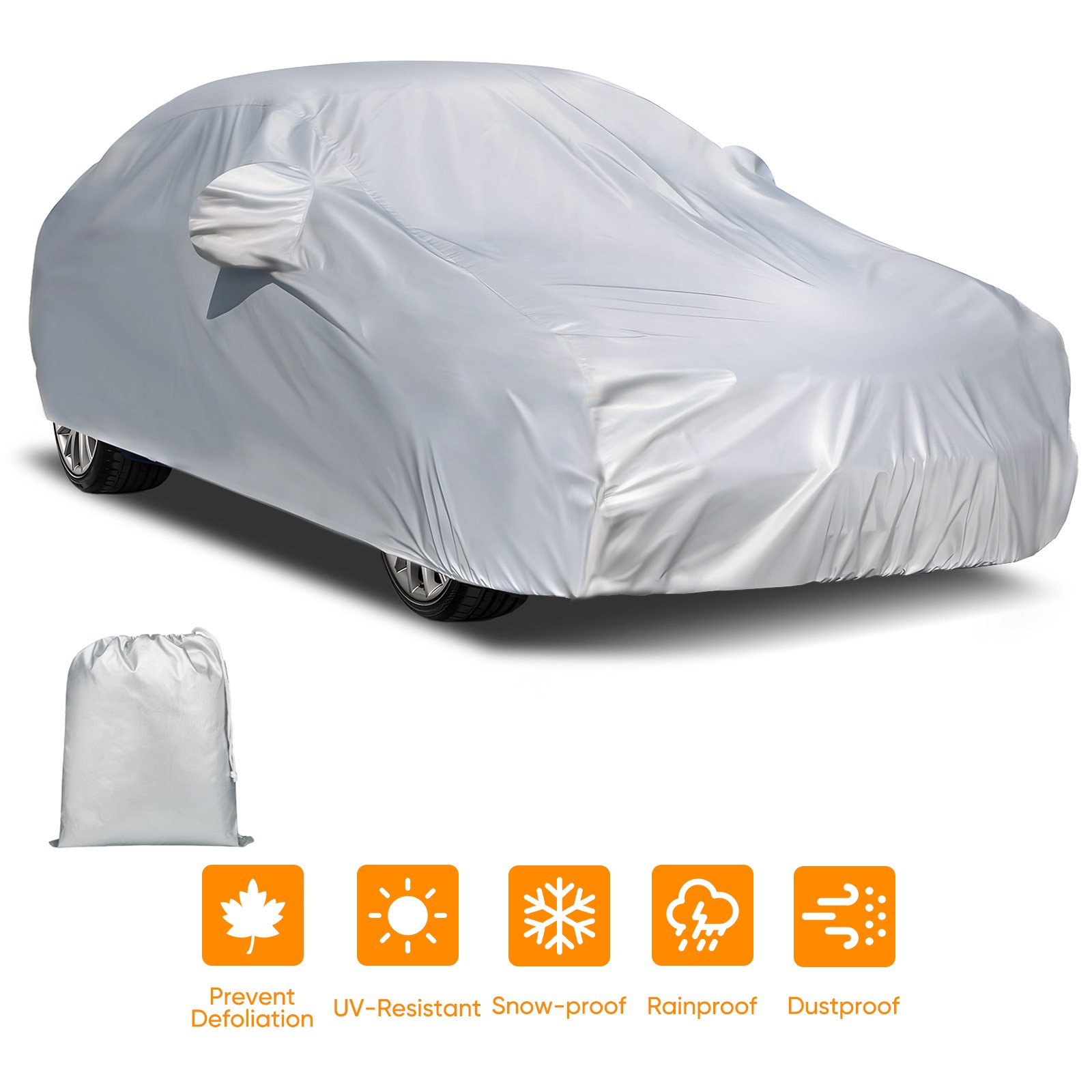 XXL Car Cover Waterproof Sun UV Resistant All Weather Protection For Lexus ES350