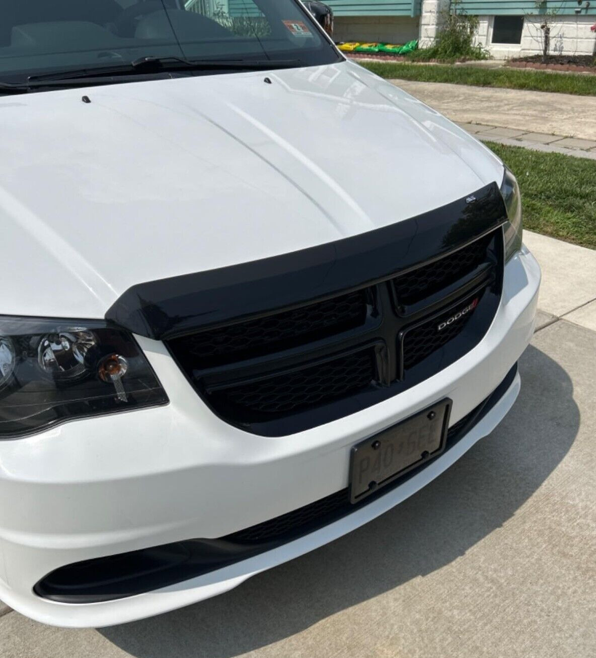 BugFlector II Hood Protector Bug Shield Deflector for 2011-2020 Grand Caravan BugFlector II Hood Protector Bug Shield Deflector for 2011-2020 Grand Caravan